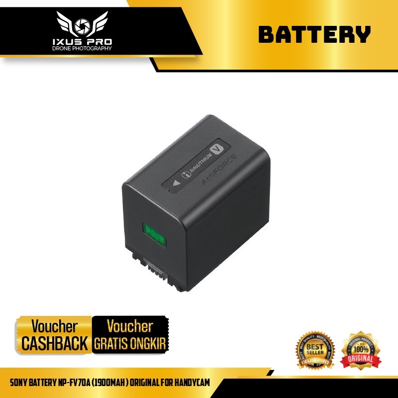 SONY BATTERY NP-FV70A (1900mAh ) Original for Handycam