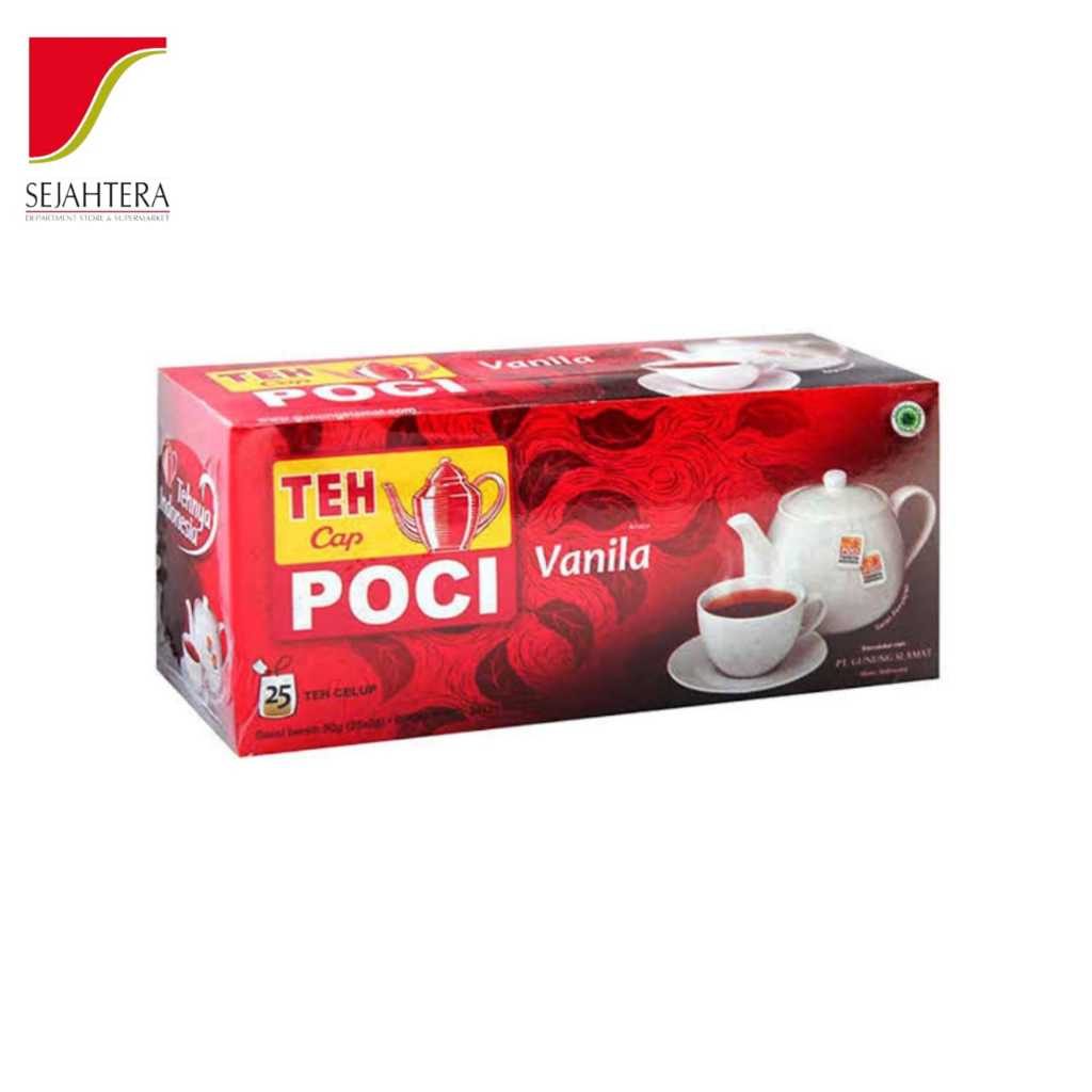

Teh Celup Poci Aroma Vanilla 25bags / Teh Poci Vanilla