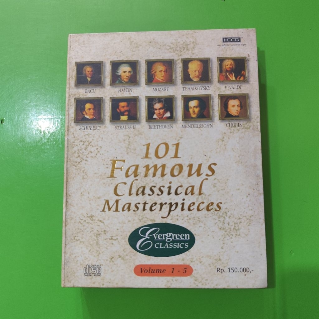CD Original 101 FAMOUS CLASSICAL MASTERPIECES Vol. 1 - 5