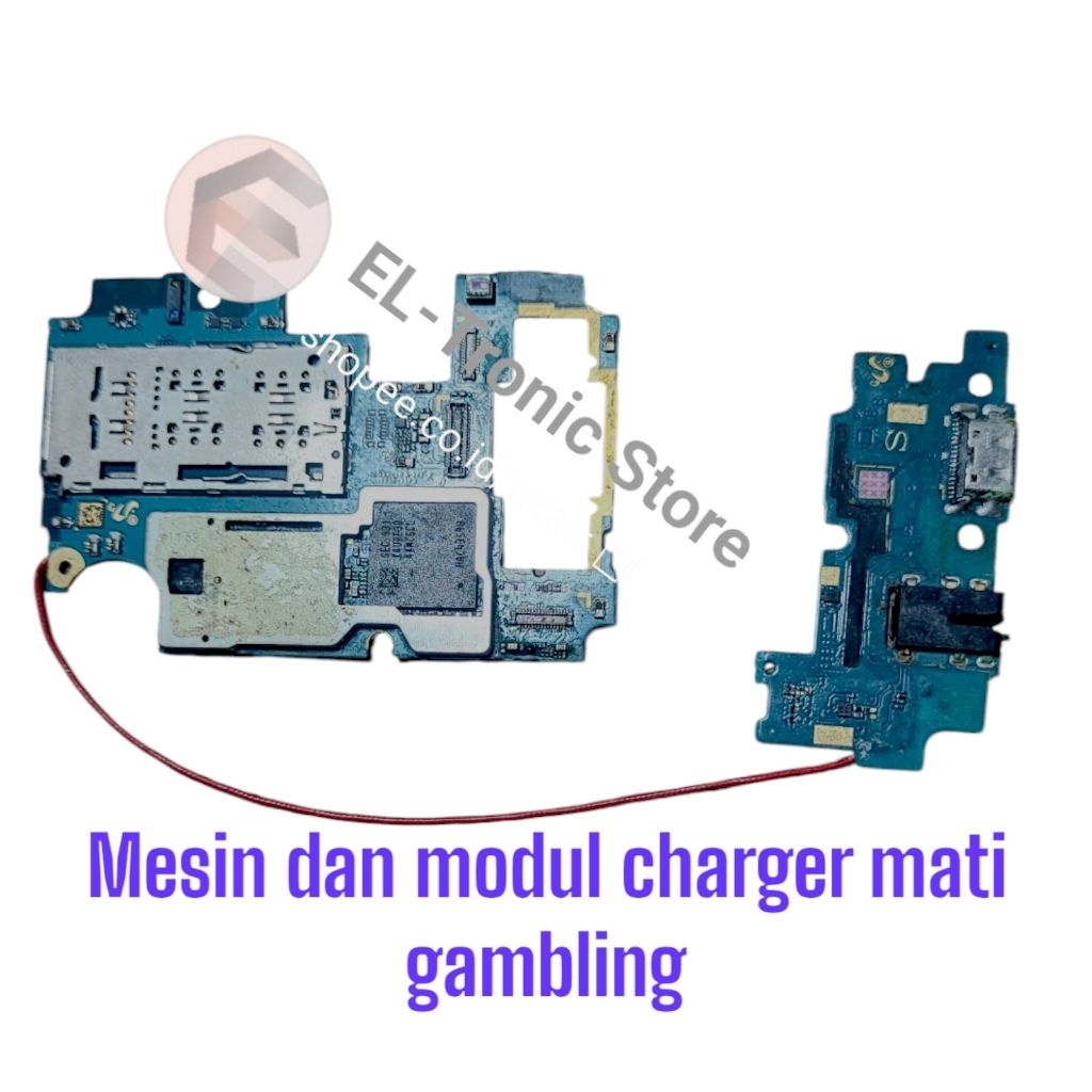 Unit mesin Samsung A50s dan modul charger mati (gambling)