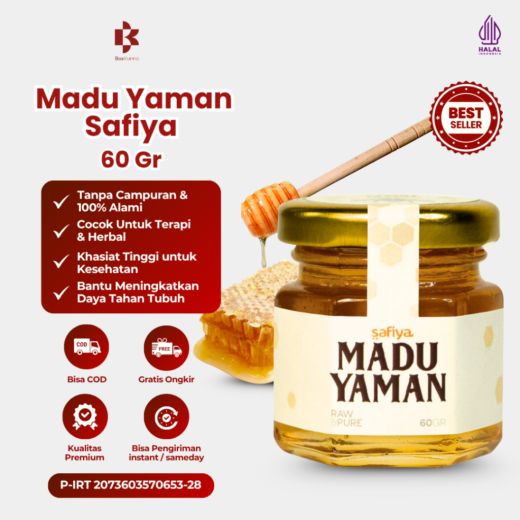 

Madu Yaman Marai Asli 60 Gram Madu Marai Asli Premium