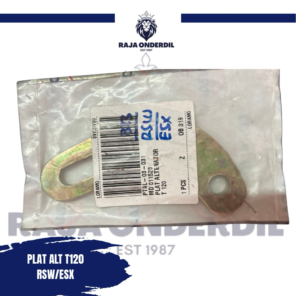 PLAT ALTERNATOR T120 COLT STELAN FAN BELT DINAMO AMPER SETELAN