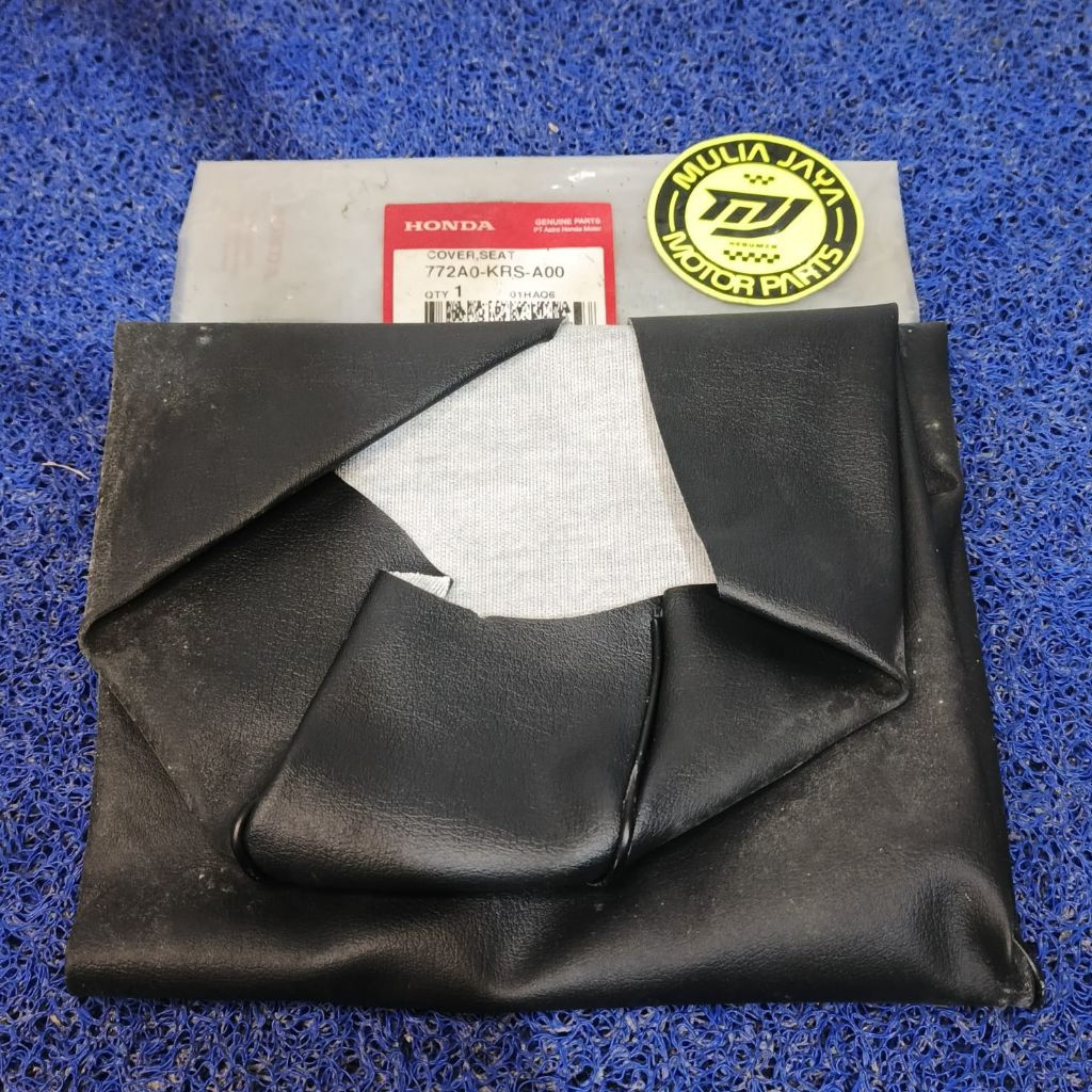 COVER SARUNG JOK JOG SADEL ATAU COVER SEAT HONDA SUPRA X SUPRA FIT OLD LAMA ORIGINAL AHM 772A0-KRS-A