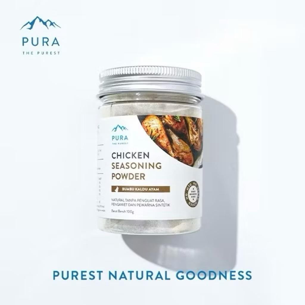 

Pura Kaldu Asli | Bumbu Kaldu Ayam (100gr) - Chicken Seasoning Powder - Kaldu Mpasi - BB Booster - No Msg - No Gula - Kaldu Serbaguna
