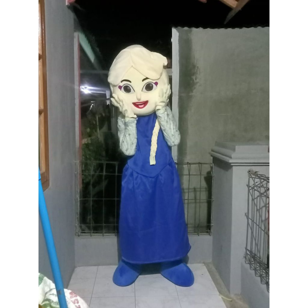 kostum badut princess