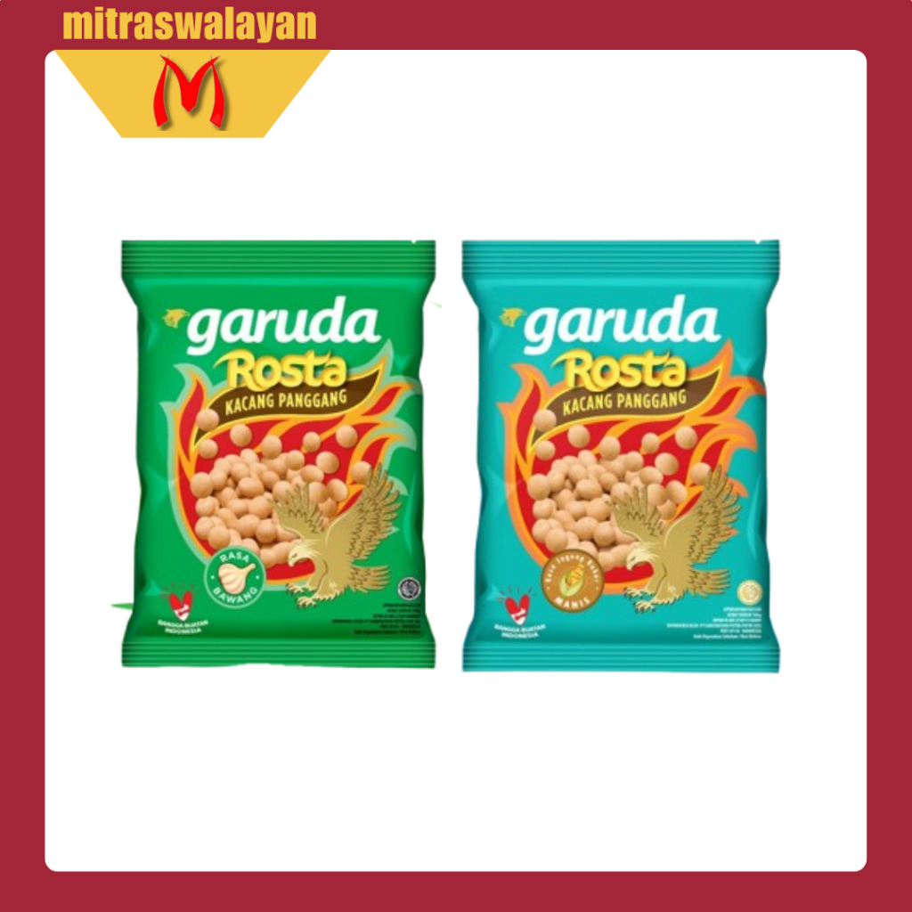 

GARUDA Rosta Kacang Panggang Kemasan 95 gr