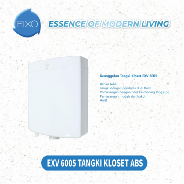 Tangki Closet Gantung ABS EIXO VITARA EXV6005