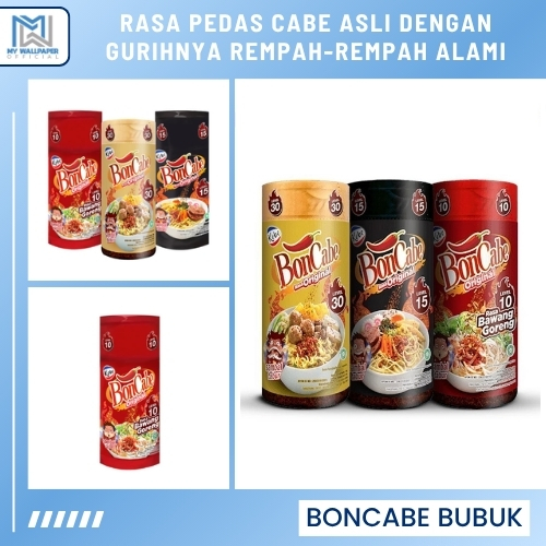 

Kobe Boncabe Sambal Bubuk Cabai Penambah Rasa Pedas Gurih Level 10 15 30 Kemasan Botol Praktis