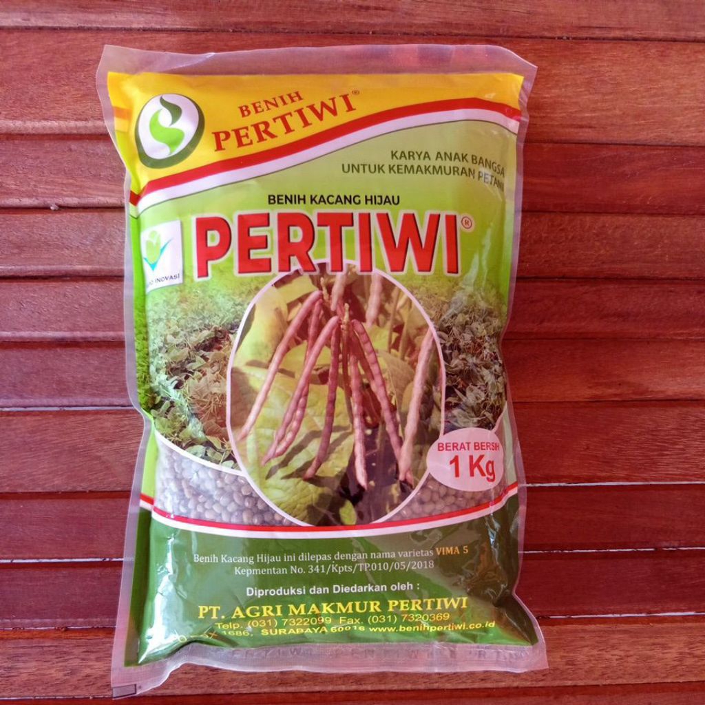 Benih kacang hijau Pertiwi Vima 5 - 1 kg