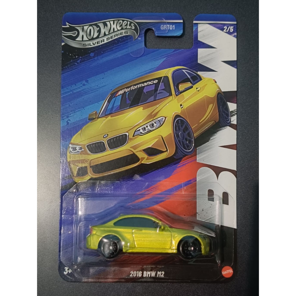 Hot Wheels Silver Series BMW M2-Diecast