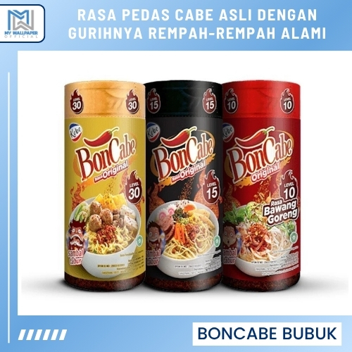 

Kobe Cabai Boncabe Sambel Bubuk Bon Cabe Rawit Tabur Chili Powder Filling Pedas Hot Gurih