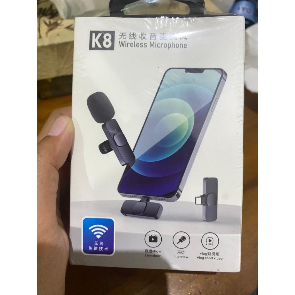 Mic Clip On bluetooth wireless