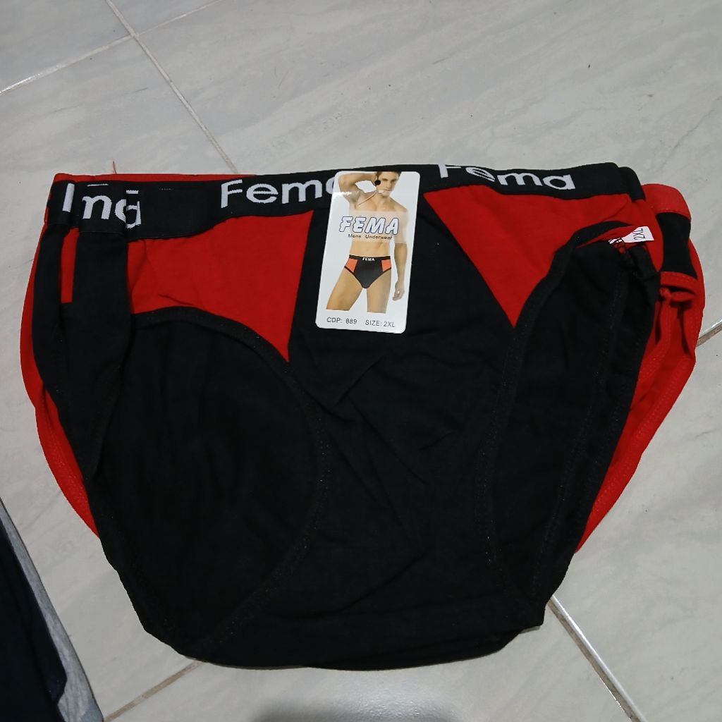 FEMA CELANA DALAM celana dalam fema ukuran  XXL  celana dalam pria cd pria celana dalam laki-laki