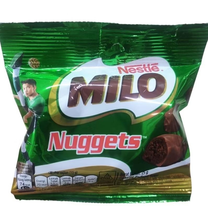 

Milo Coklat Nuggets 30gr fi