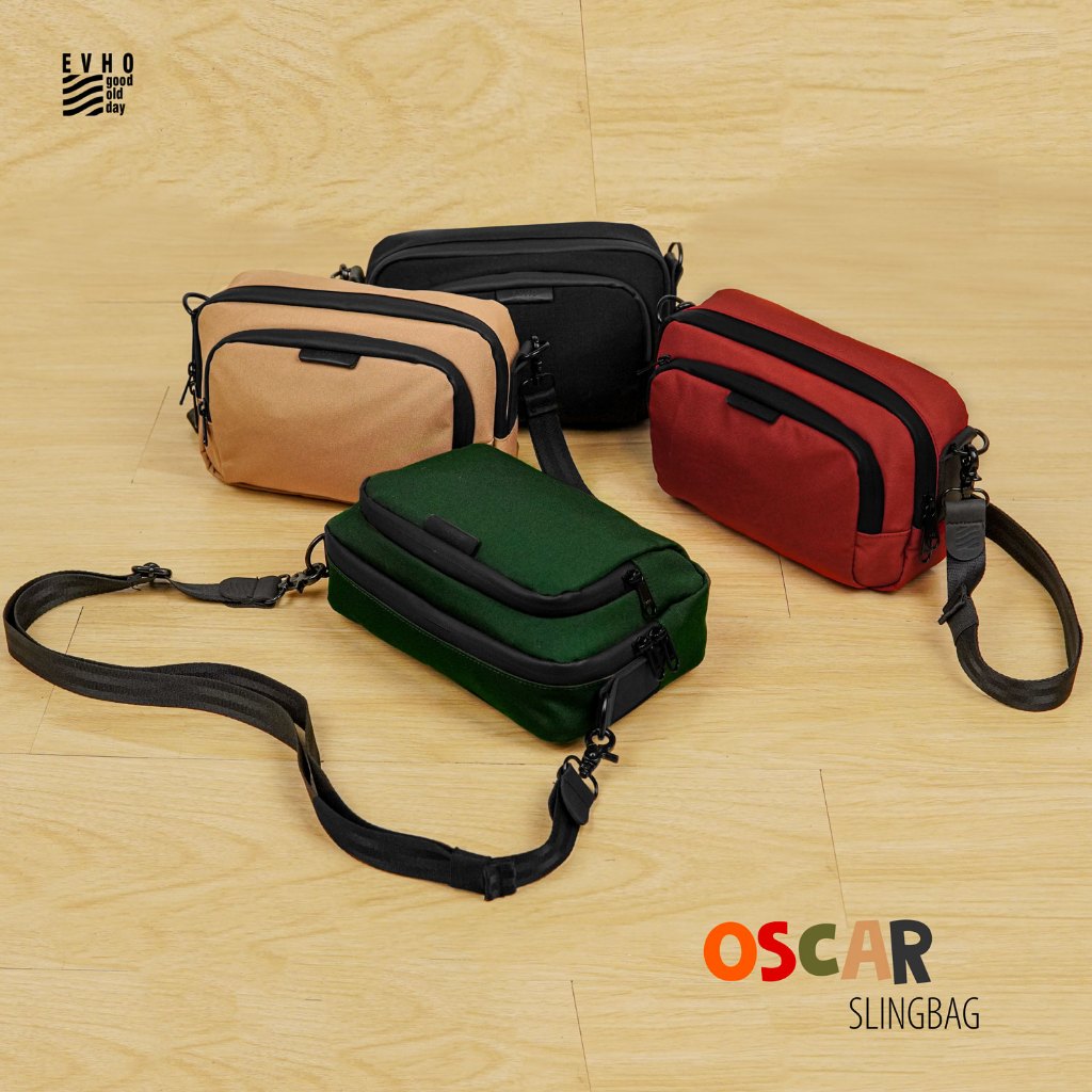 Evho - OSCAR Slingbag I Tas Selempang Unisex I Clutch Handbag Organizer