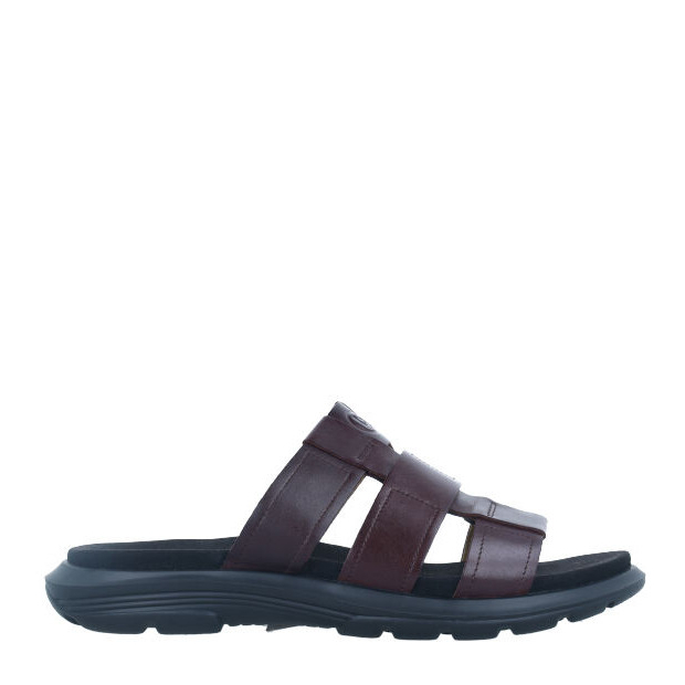 Bocorocco U. Marco 02 Testa Di Moro - Sandal Pria Kulit Asli Halal (Sandal Umroh dan Haji)