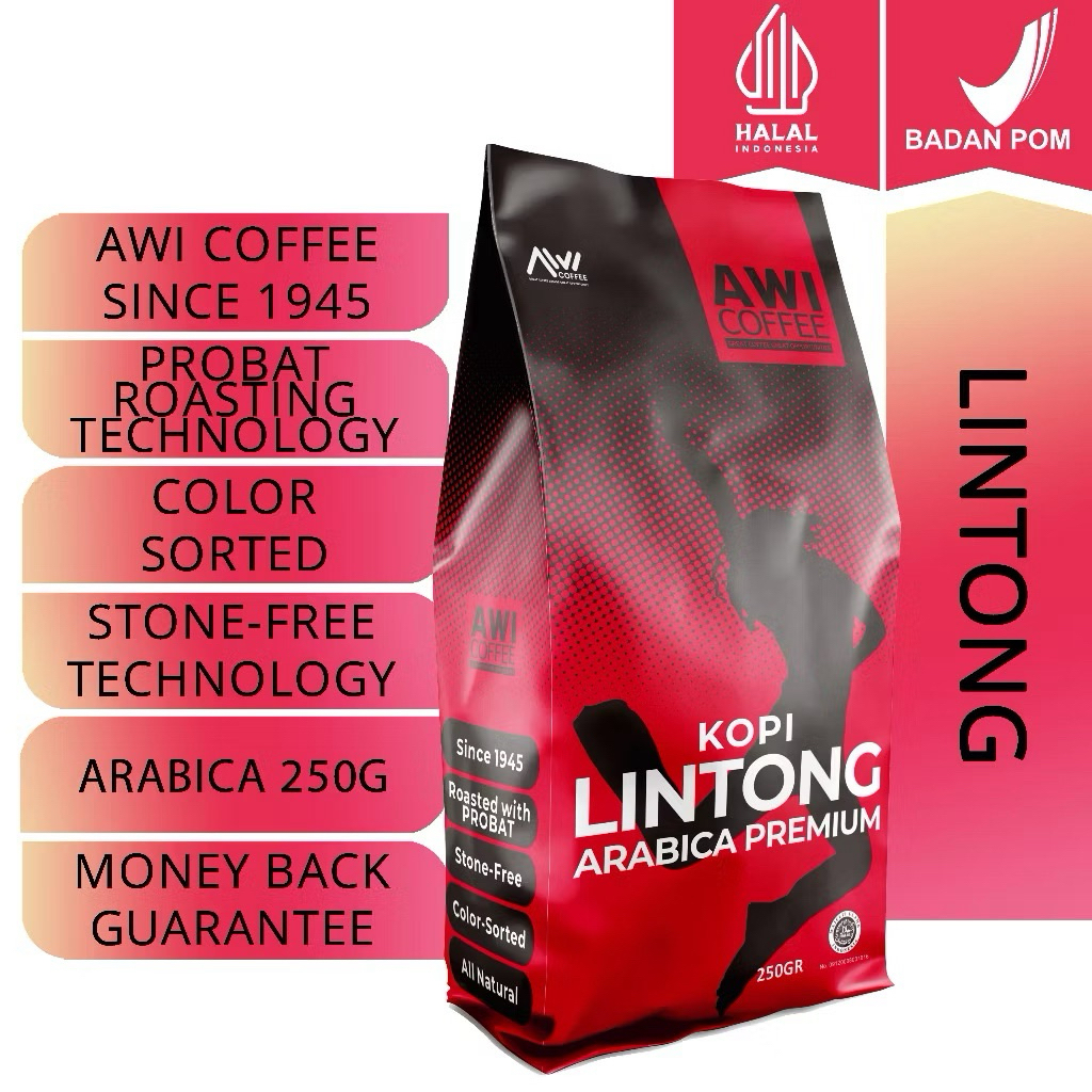 

Kopi Lintong Arabica Premium 250gr (bubuk)