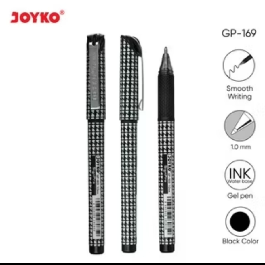 

Gel Pen 1 Pcs Joyko Pulpen Pena Jel GP 169 Sign Pro 1.0 mm