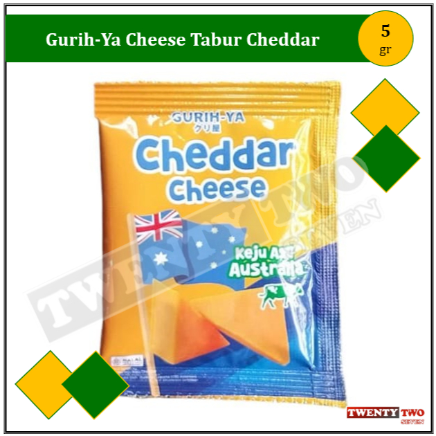 

[doz]|6X Gurih-Ya Cheese Cheddar 5 gr