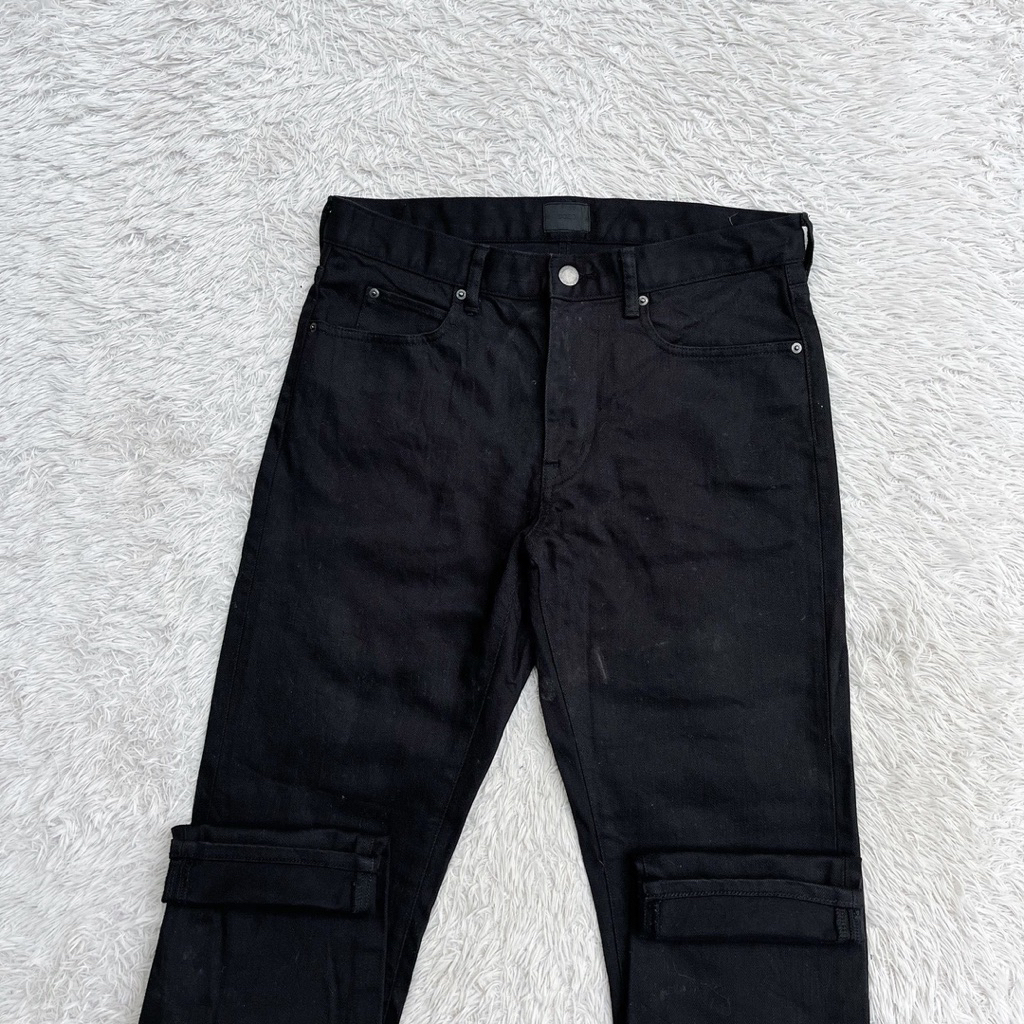 ZOZO DENIM JEANS RAW REGULAR STRAIGHT FIT