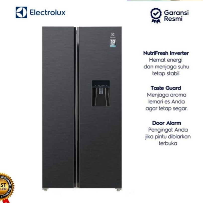 KULKAS ELECTROLUX SBS ESE 5441 A-BID / KULKAS ELECTROLUX ESE 5441 A-BID / ELECTROLUX SIDE BY SIDE ES