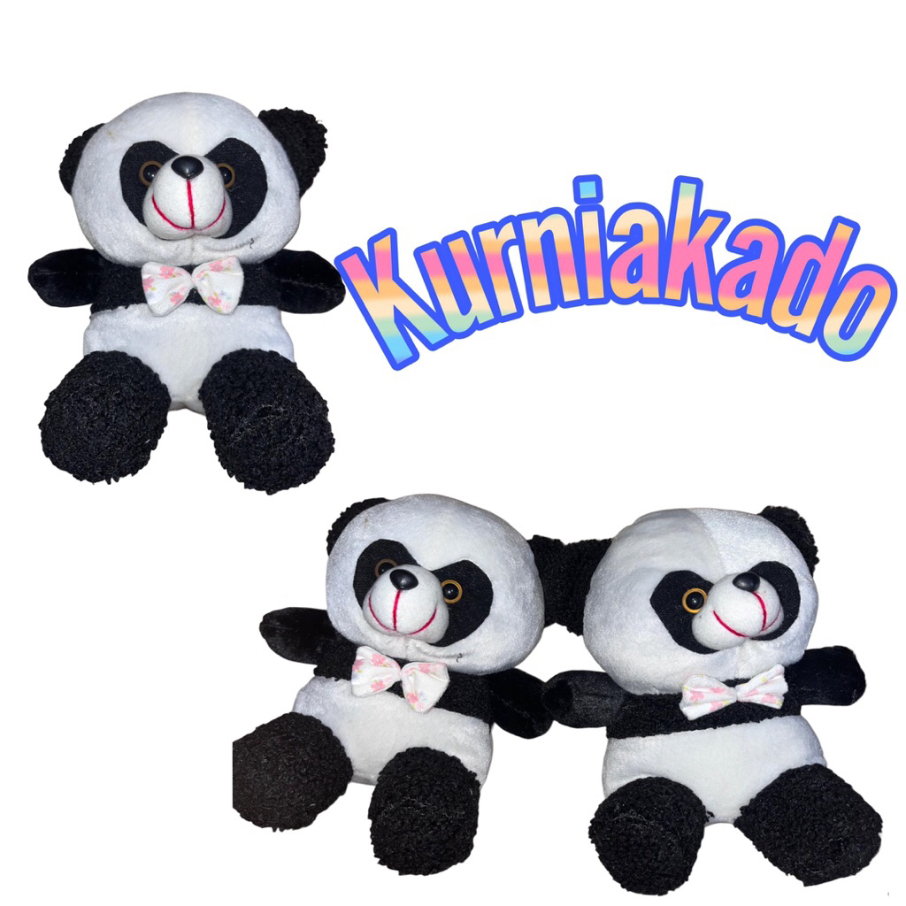 Boneka Panda Mini Murah - Boneka Kecil - Boneka Capit Kurniakado