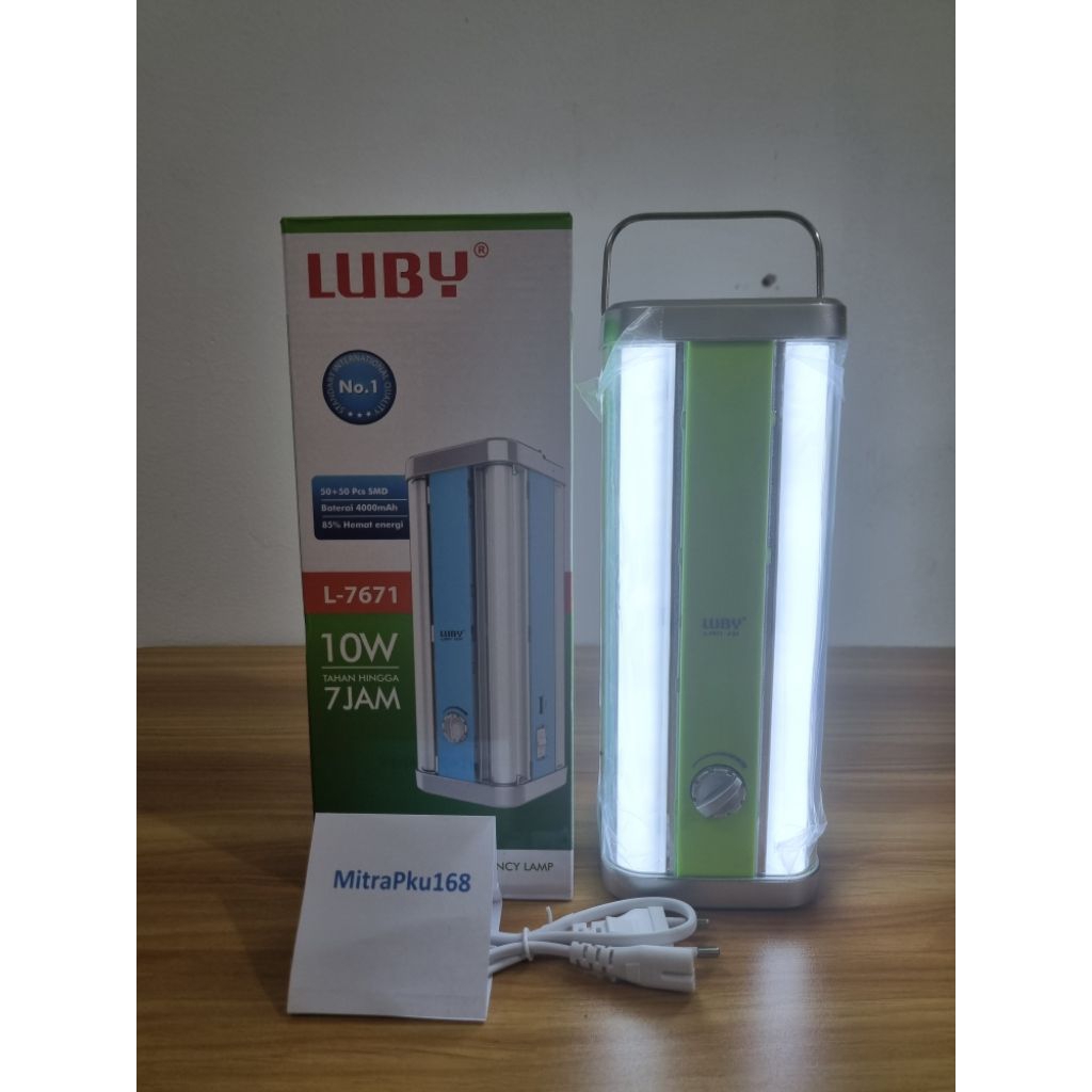 Lampu Emergency Luby L-7671 10Watt / Lampu Emergency