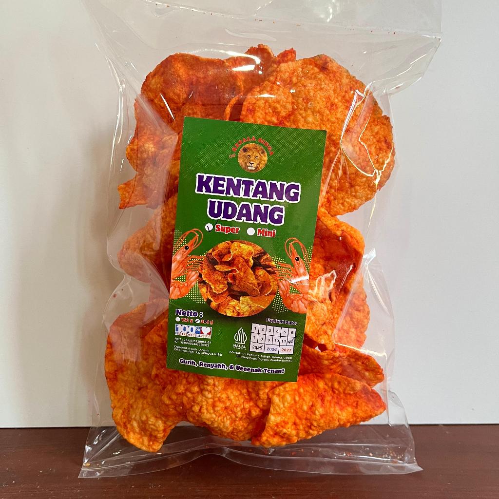 

KERUPUK KENTANG UDANG SUPER KEPALA SINGA | CAMILAN OLEH OLEH SURABAYA SNACK MAKANAN RINGAN KRUPUK