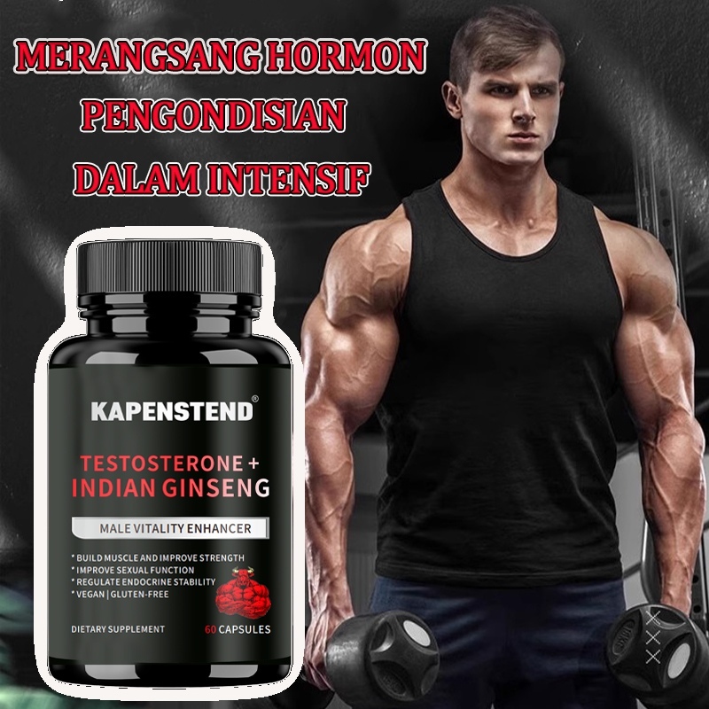 Ekstrak ginseng alami testosteron boosters kapsul ManSuplemen Kesehatan Pria Penyubur  untuk meningk