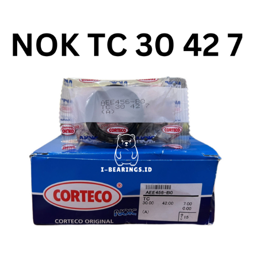OIL SEAL NOK TC 30 42 7 / 30 X 42 X 7 NOK SEAL OIL ORIGINAL NOK