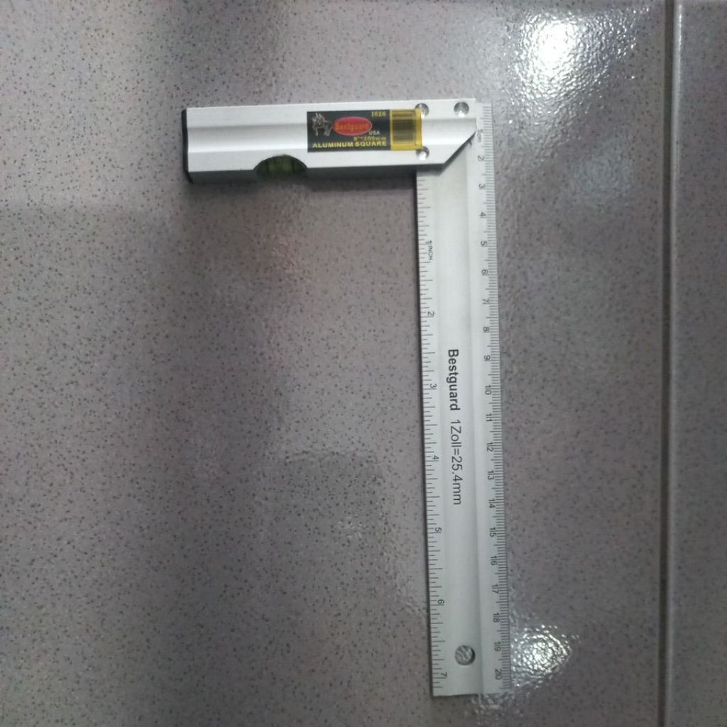 Penggaris Siku Stainless Steel