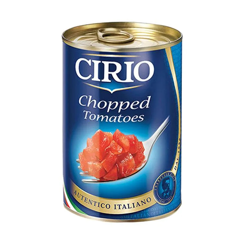 

(The Habit) Cirio Polpa Tomatoes Chopped Buah & Sayur Kalengan [400 gr]