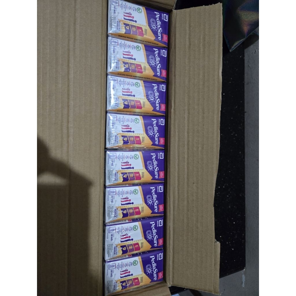 

Susu pediasure go rasa vanilla 110 ml