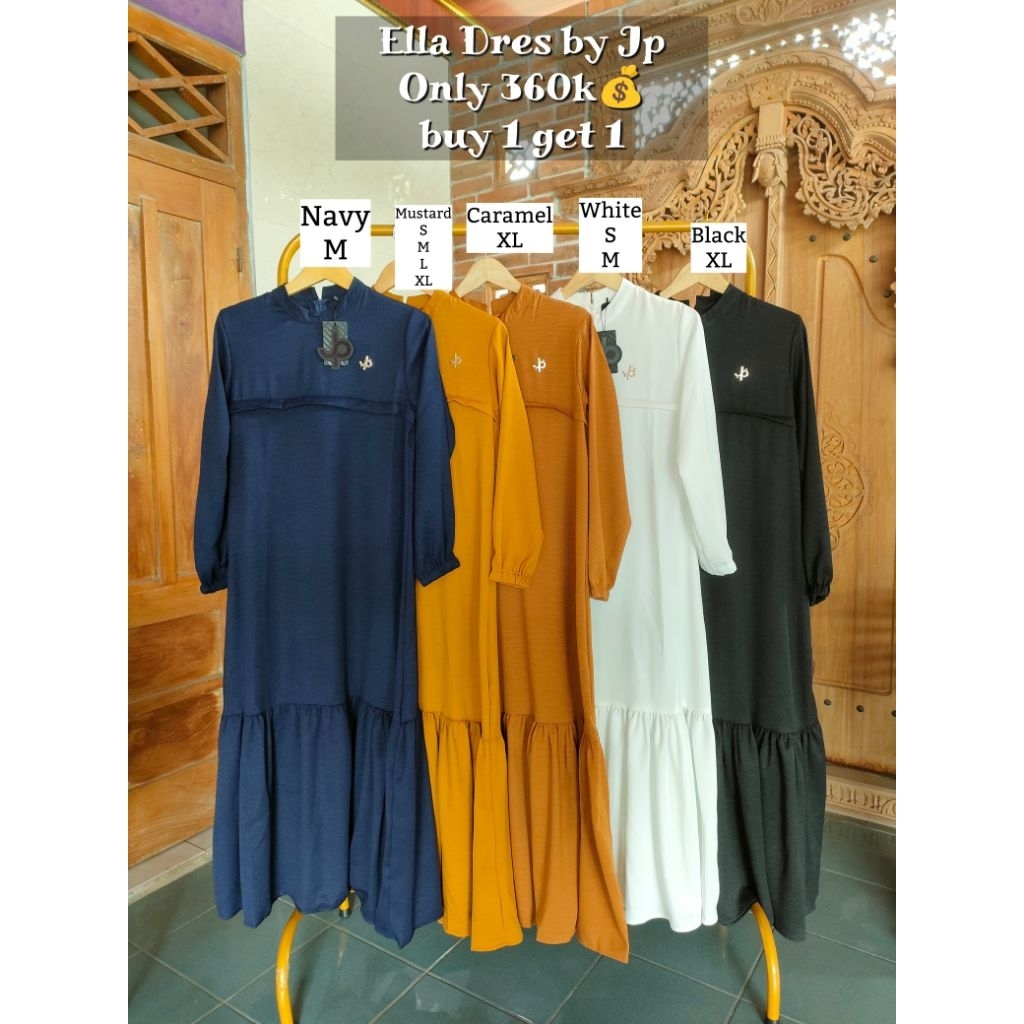 PROMO DRESS WANITA TERBARU ELLA DRESS BY JOURNEY