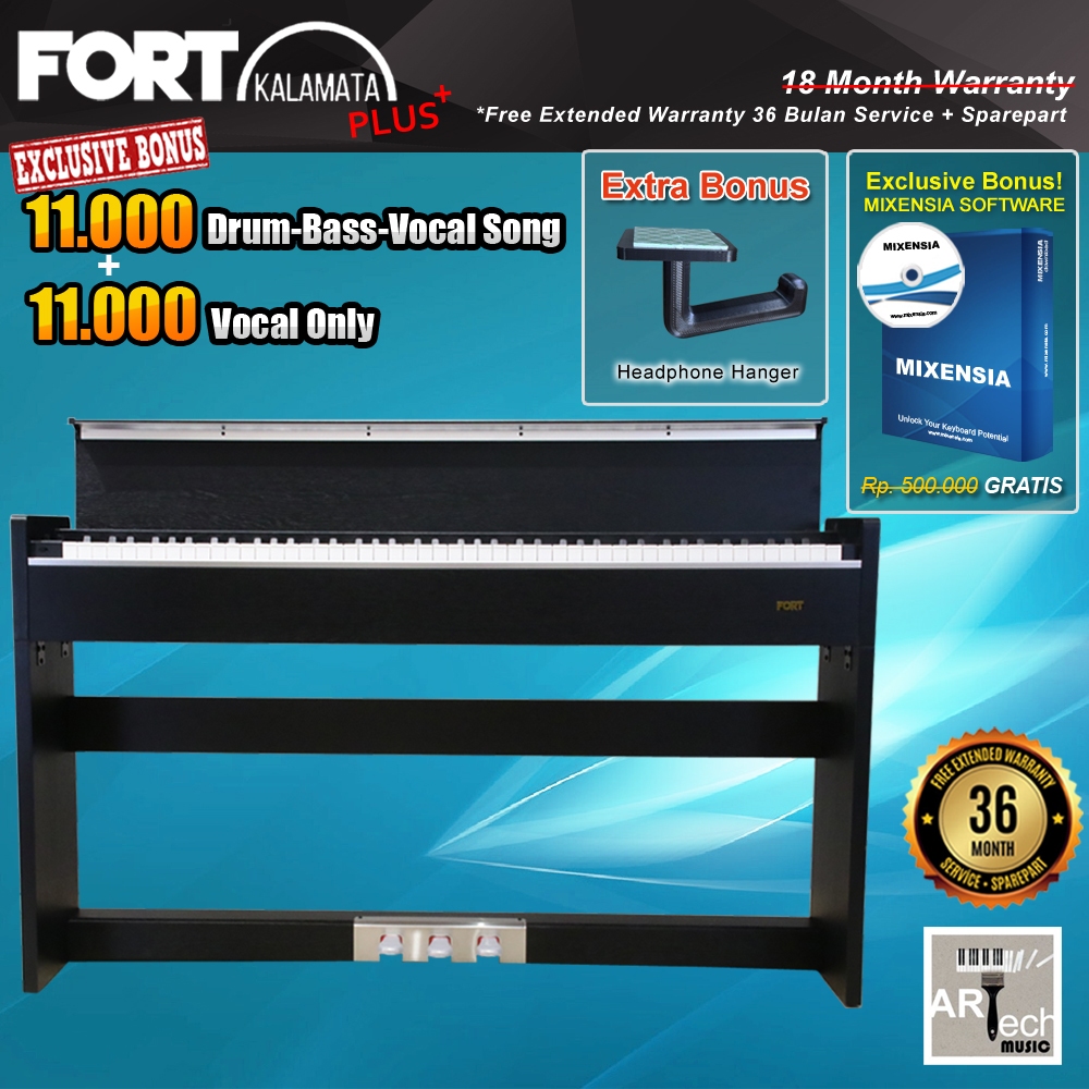 Digital Piano Fort Kalamata PLUS / KalamataPlus Garansi Resmi