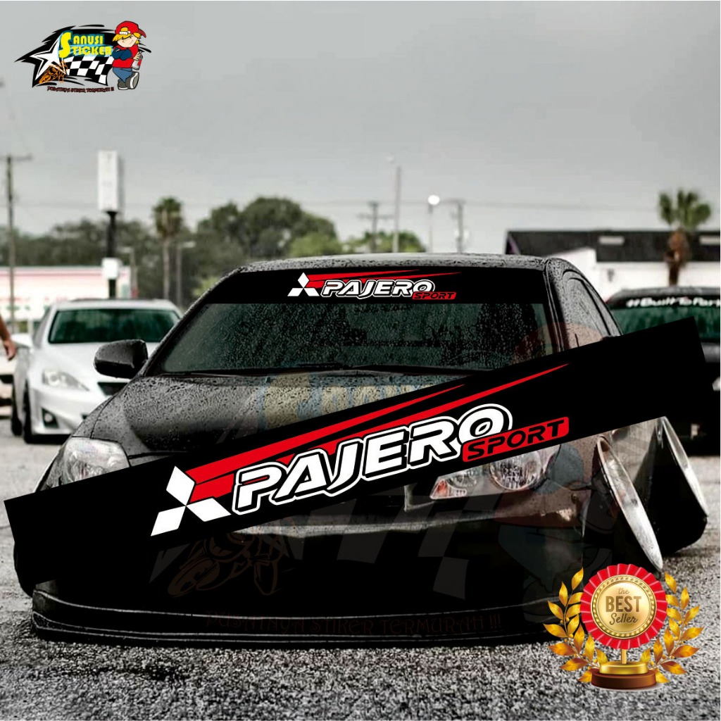 Stiker Mobil Stiker Decal Stiker Cutting Stiker Kaca Mobil Stiker Desain Pajero Sport Stiker Termura