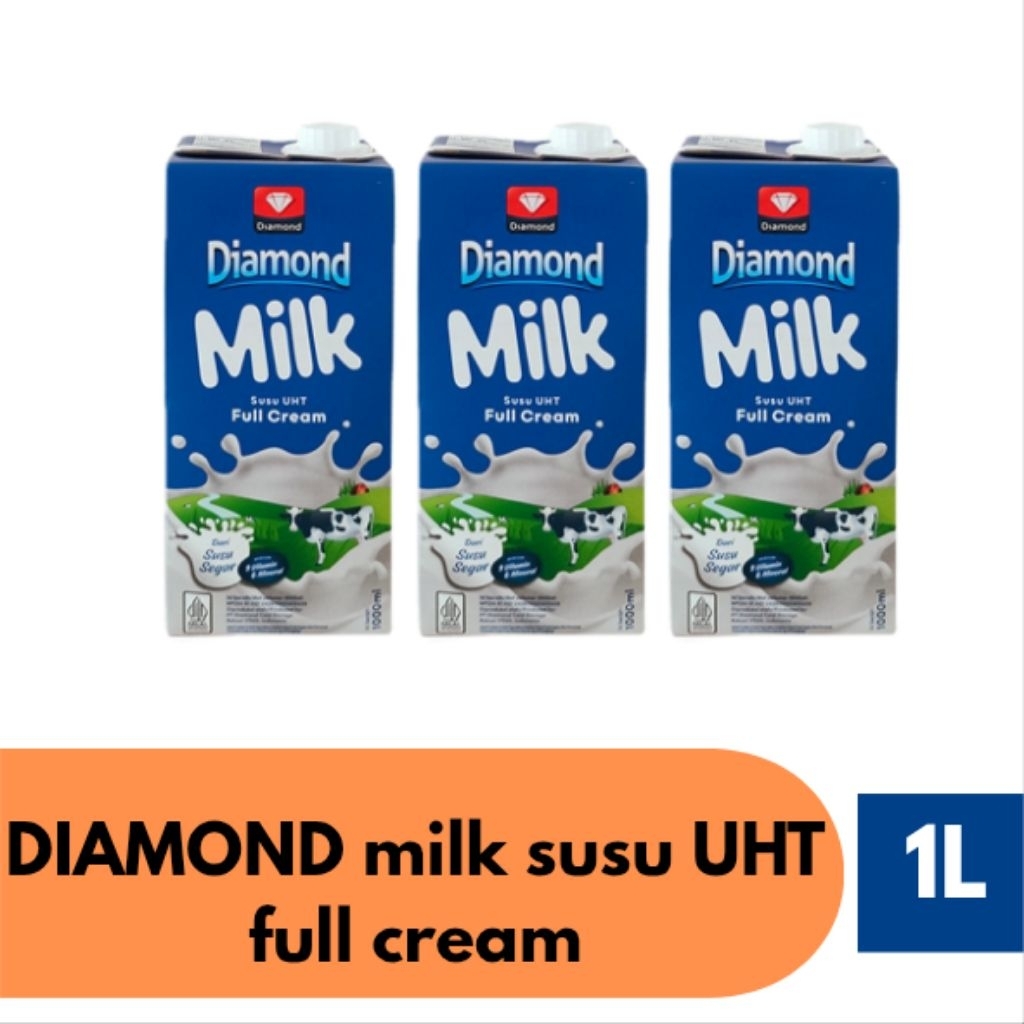 

UHT diamond milk 1000ml creamy