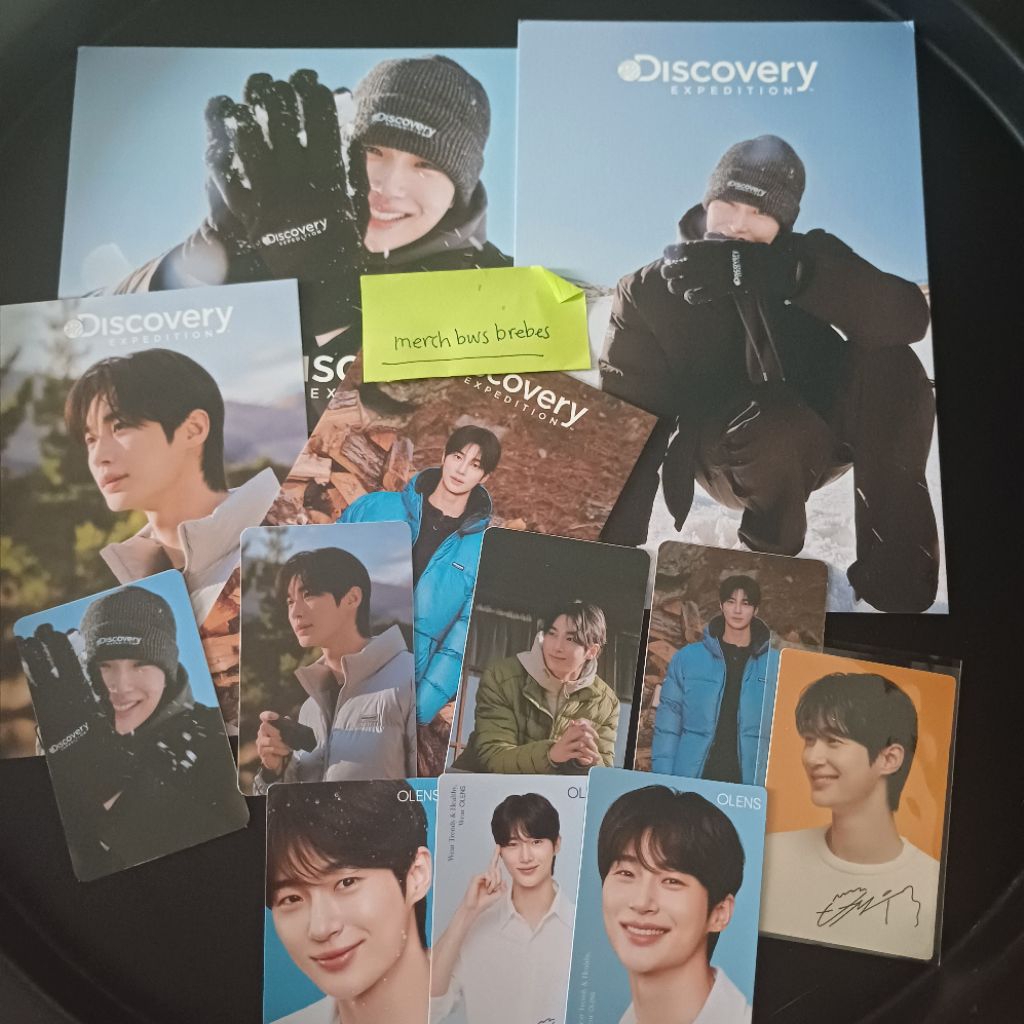 (Ready stock) Official Byeon Woo Seok x Discovery Expedition, Byeon Woo Seok x Kyochon & Byeon woo s