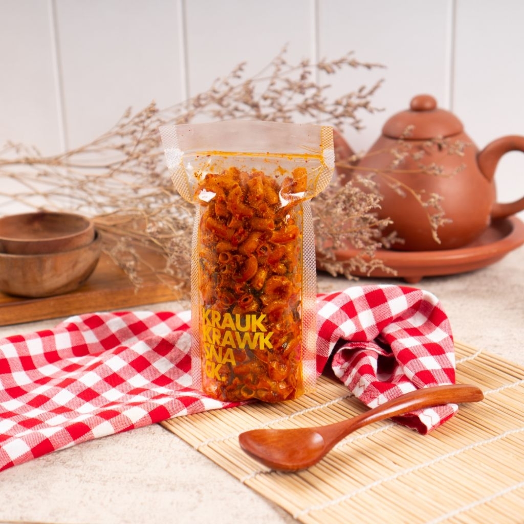 

Makaroni pedas gurih daun jeruk 100 gr