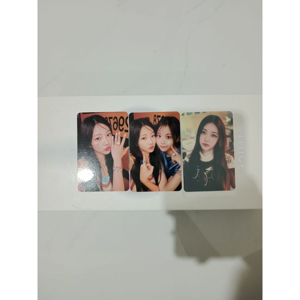 [WTS official album the chase h2h album only/official photocard h2h only, photocard ian/carmen pc, s