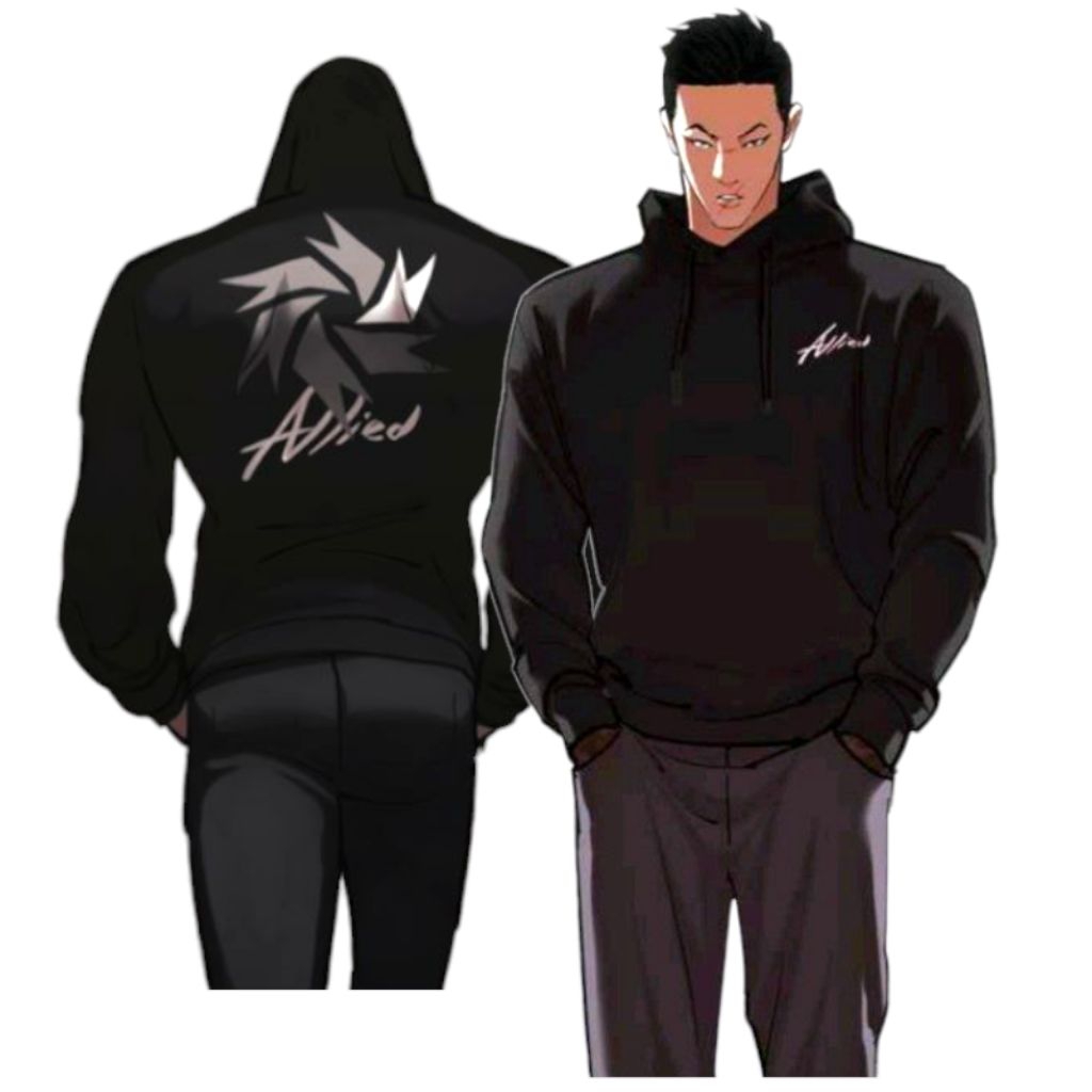 sweater hoodie lookism allied park