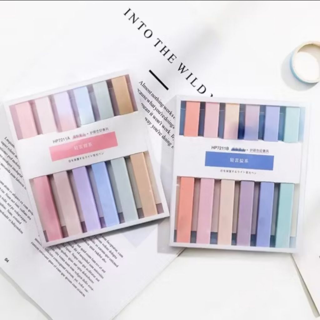 

Higliter 5 in 1 Warna Pastel/ Spidol Aesthetic/ Spidol Penanda Warna Pastel/ Satu Set 5 Pcs Spidol Warna Pastel