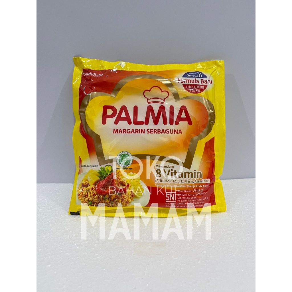 

Palmia Margarin Serbaguna 200gr – Margarine untuk Masak & Bahan Kue