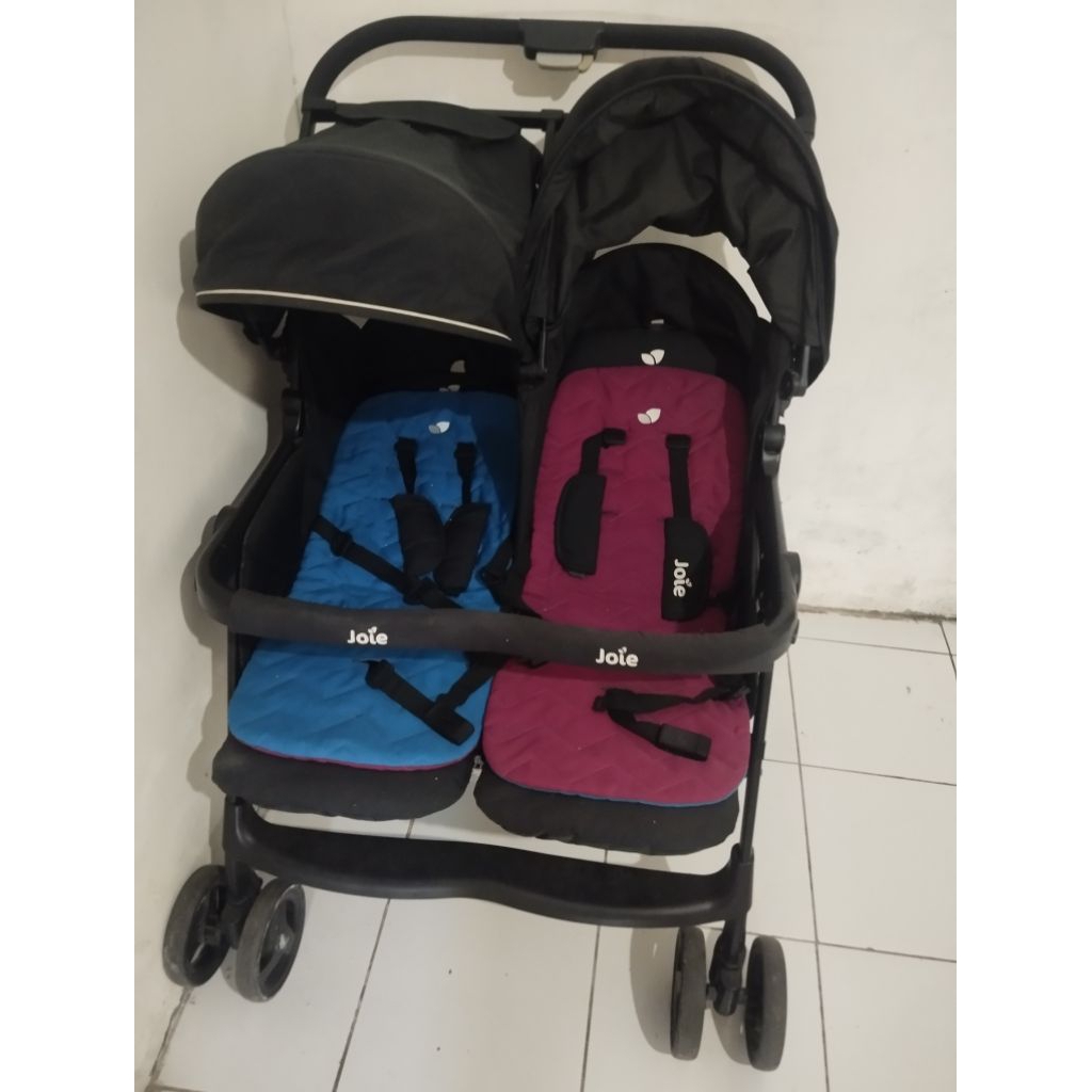 STROLLER JOIE AIRE TWIN STROLLER TWIN PRELOVED STROLER KEMBAR PRELOVED STROLLER KEMBAR ADIK KAKAK