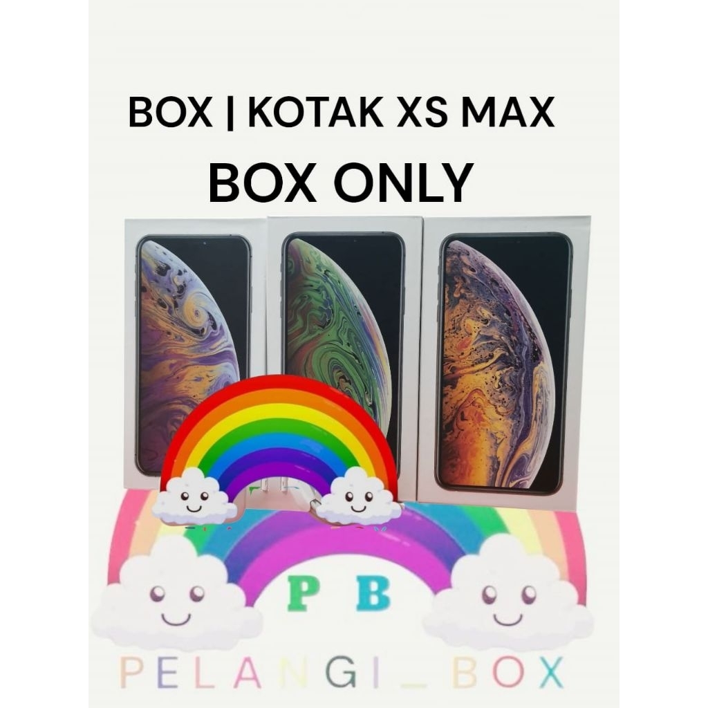 

BOX | KOTAK XS MAX, BOX ONLY WARNA LENGKAP