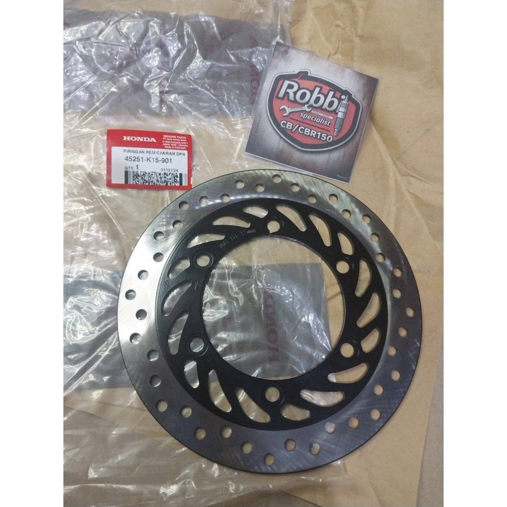 Disk Piringan Cakram Depan CB150R Old 45251-K15-901 Original