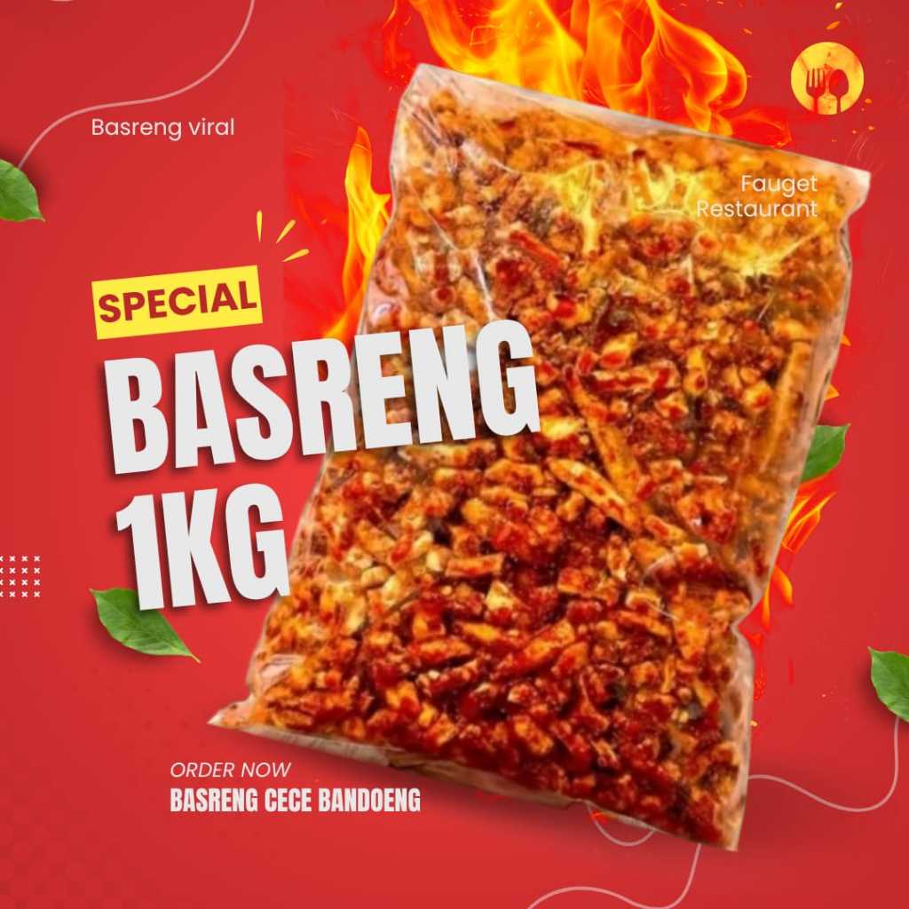

Basreng baso goreng pedas daun jeruk / Basreng stik Pedas Daun Jeruk 1 Kg