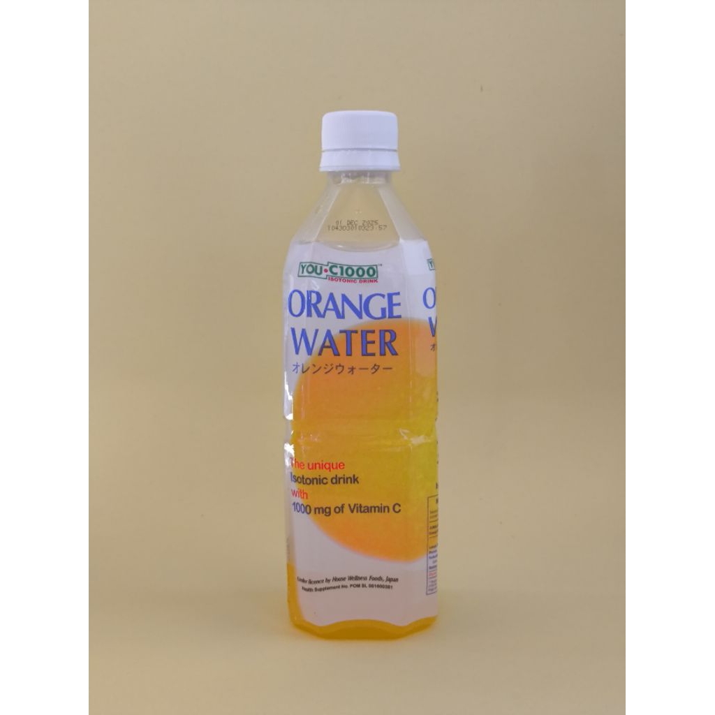 

orange water