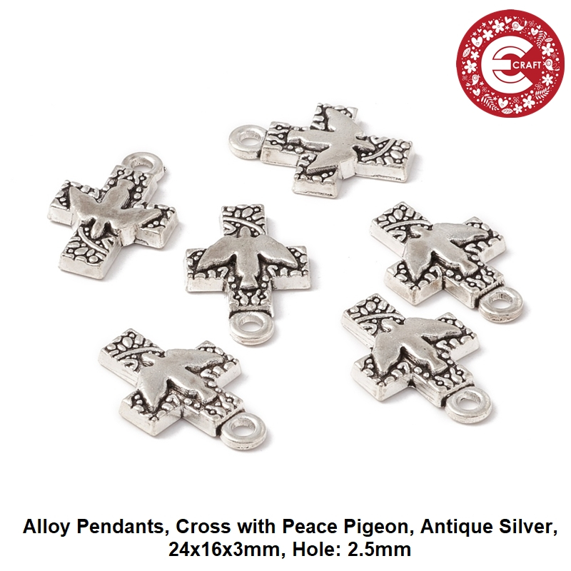 4 PCS LIONTIN SALIB ROH KUDUS BURUNG MERPATI