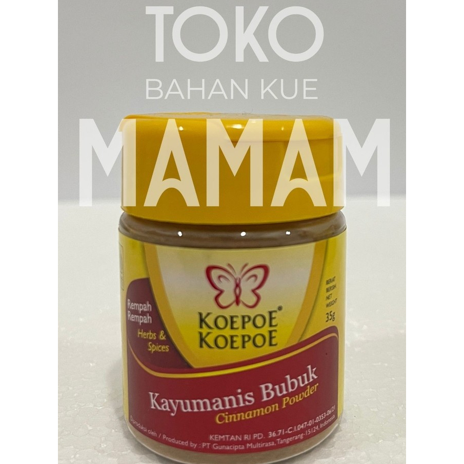 

Kayu Manis Bubuk Koepoe-Koepoe (Cinnamon Powder) – Bumbu Masak & Bahan Kue